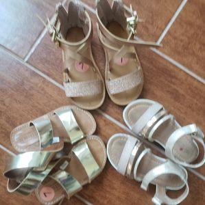 Gold Sandals